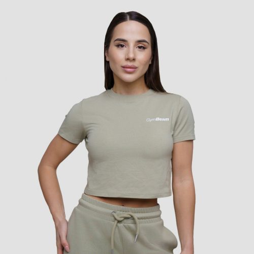 Agile Cropped póló Sage - GymBeam / 89434-5-XL / out of stock