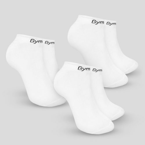 3Pack bokazokni White - GymBeam / 32611-4-S / in_stock