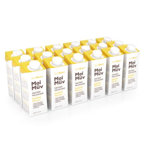 MoiMüv Protein Milkshake - GymBeam / 34501-8-18x250ml-banana / in_stock