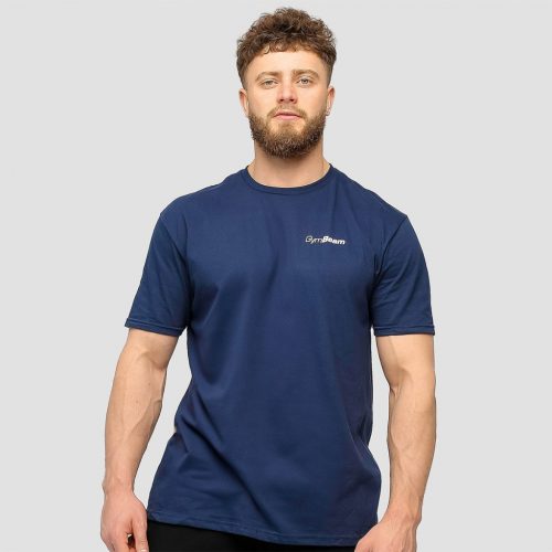 Basic póló Navy Blue - GymBeam / 90223-2-M / in_stock