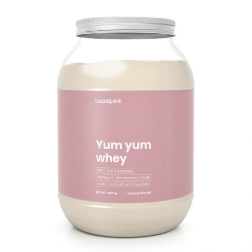 Yum Yum Whey - BeastPink / 28936-5-caramelbiscuit-1000g / in_stock