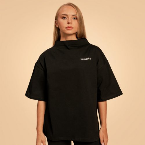 Bliss Oversized női felső Black - BeastPink / 91597-6-XXL / out of stock