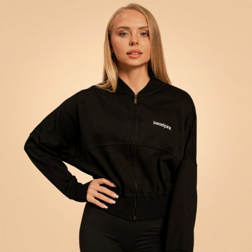 Bliss Zip-Up női pulóver Black - BeastPink / 91846-1-XS / in_stock