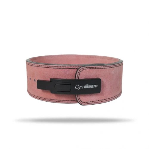 LEVER súlyemelő öv Pink - GymBeam / 90925-2-S / in_stock