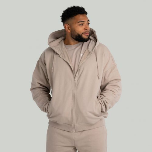 Zip kapucnis pulóver Taupe - STRIX / 94216-2-M / in_stock