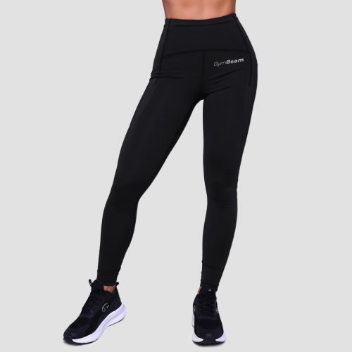 Pulse női futóleggings Black - GymBeam / 98359-1-XS / in_stock