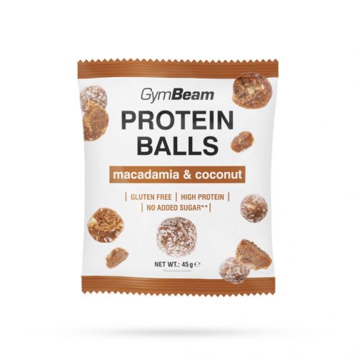 Protein Balls - GymBeam / 97702-2-45g-macadamiacoconut / in_stock