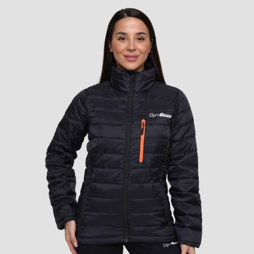 Puffer női kabát Black/Orange - GymBeam / 100156-2-M / in_stock