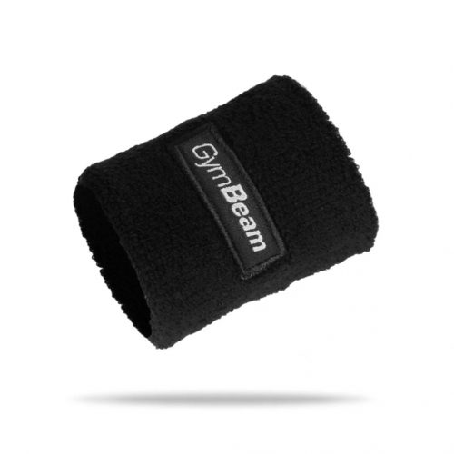 Sweat Sports Wristband Black - GymBeam / 101599-1-single_variant / in_stock