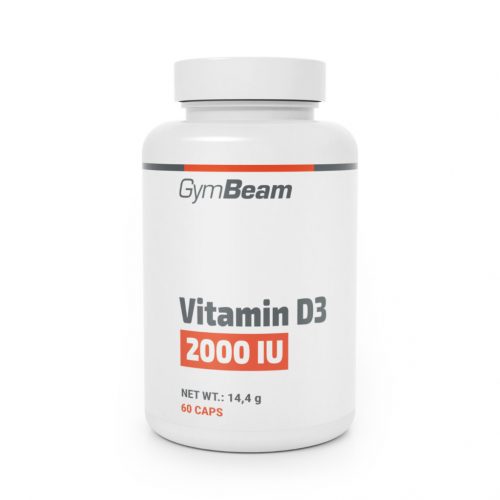 D3-vitamin 2000 IU - GymBeam / 6503-1-60kaps / in_stock