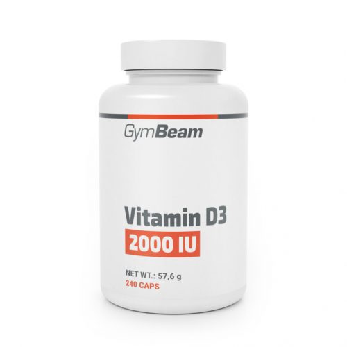 D3-vitamin 2000 IU - GymBeam / 6503-3-240kaps / in_stock