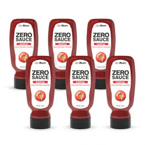 ZERO SZÓSZ Ketchup - GymBeam / 7679-3-6x320ml / in_stock