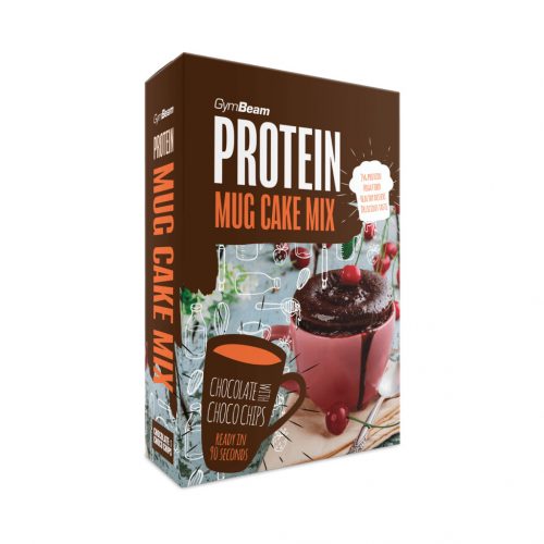 Protein Mug Cake Mix 500 g - GymBeam / 8565-2-chocolate-choco-chips / in_stock