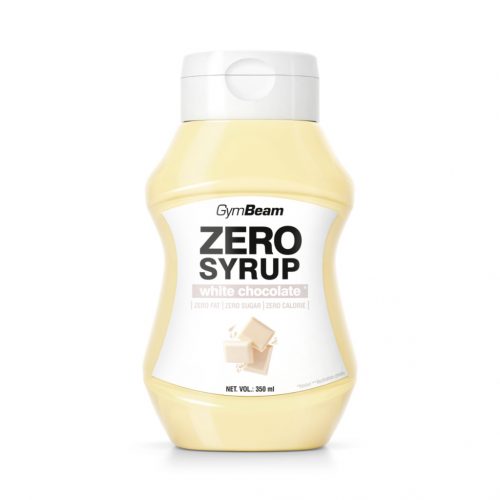 Kalóriamentes szirup White Chocolate - GymBeam / 28816-1-350ml-white-chocolate / in_stock