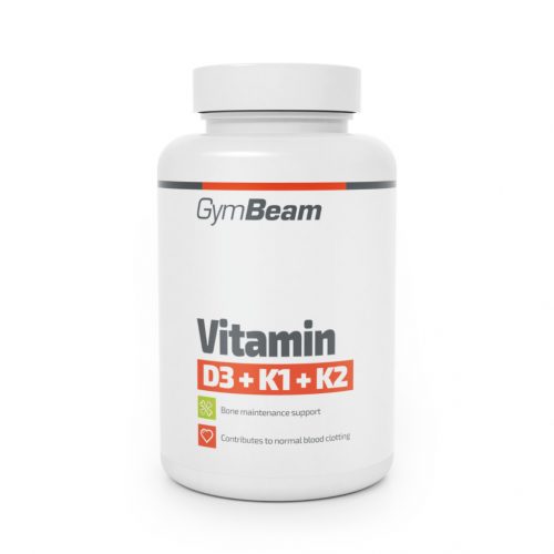 D3+K1+K2 vitamin - GymBeam / 28813-1-60kaps-unflavored / in_stock