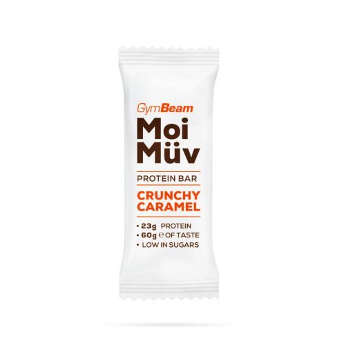 MoiMüv fehérjeszelet - GymBeam / 30248-2-60g-crunchy-caramel / in_stock