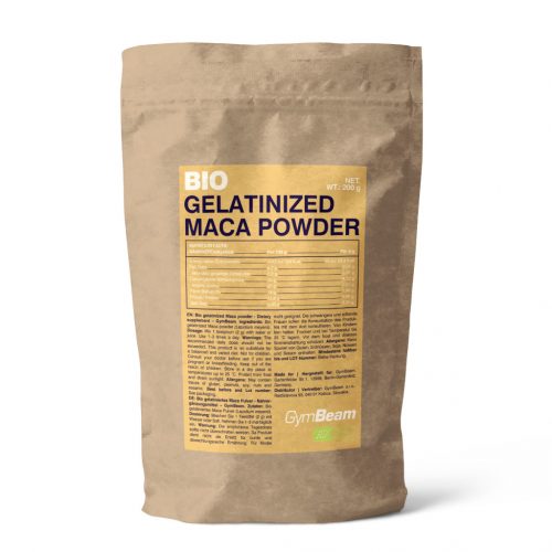 Bio zselatinizált maca por - GymBeam / 29950-1-200g / in_stock