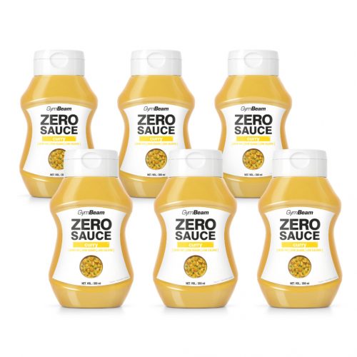 ZERO Curry szósz - GymBeam / 29990-3-6x350ml / in_stock