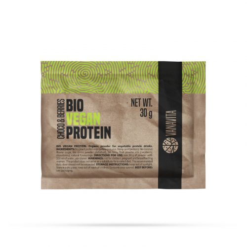 Bio Vegan Protein minta - VanaVita / 45121-1-30g-choco&berries / in_stock