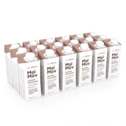 MoiMüv Protein Milkshake - GymBeam / 34501-5-18x250ml-chocolate / in_stock