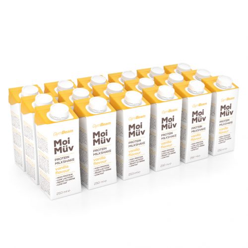 MoiMüv Protein Milkshake - GymBeam / 34501-6-18x250ml-vanilla / in_stock