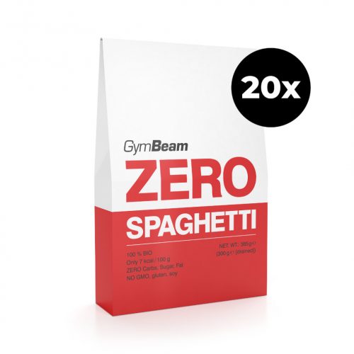 BIO Zero Spaghetti 385g - GymBeam / 37876-3-20x385g / in_stock