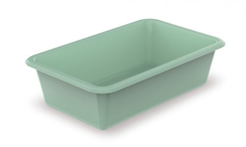 Georplast Mid macska alomtálca 39x24x11cm zöld