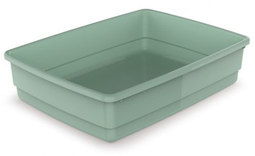 Georplast Jumbo macska alomtálca 53x38x12,5cm zöld