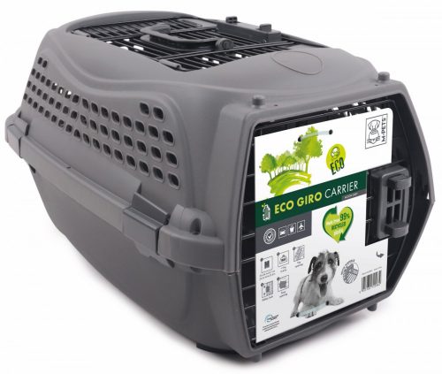 M-PETS szállítóbox 2 ajtós Eco Giro M 57,2x36,5x32,7cm