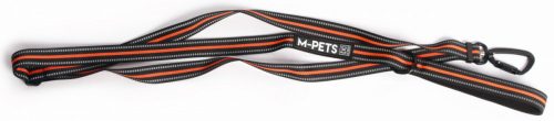 M-PETS póráz túrázáshoz 2,5x110-200cm narancs