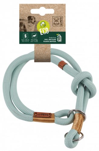 M-PETS Eco nyakörv S 0,6x35cm kék 100% újrahasznosított műanyag max 8kg