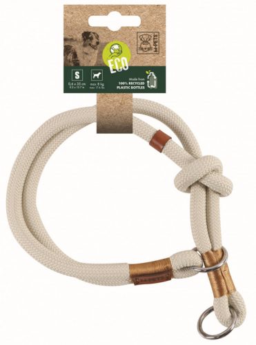 M-PETS Eco nyakörv S 0,6x35cm fehér 100% újrahasznosított műanyag max 8kg