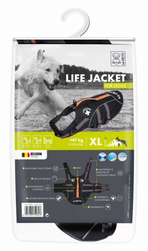 M-PETS kutya mentőmellény XL 65cm 47kg