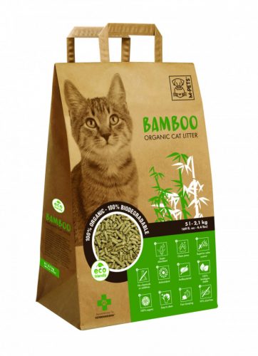 M-PETS bambusz macskaalom 5L/2,1kg