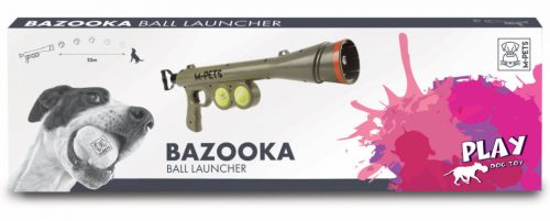 M-PETS Bazooka tenniszlabda kilövő kutyajáték 63x19,5x9,5cm