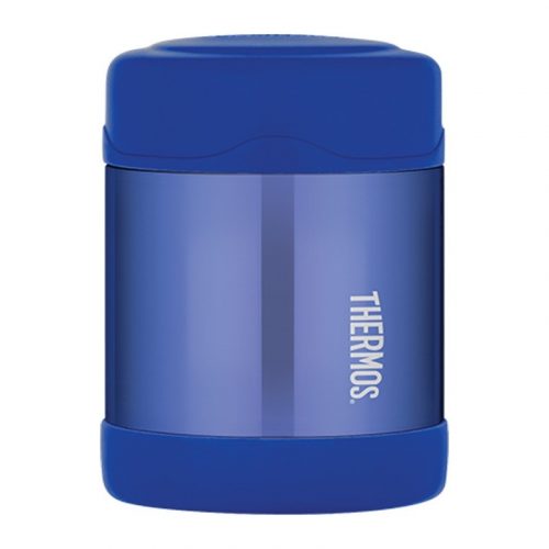 Thermos, Gyerek termosz ételhez, kék, 290 ml