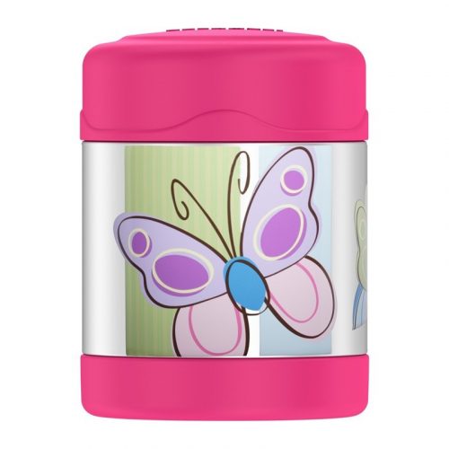 Thermos, Gyerek termosz ételhez, lepkés, 290 ml