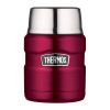 Thermos, Termosz ételekhez összerakható kanállal és bögrével, málna, 470 ml