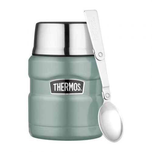 Thermos, Termosz ételekhez összerakható kanállal és bögrével, Duck Egg, 470 ml