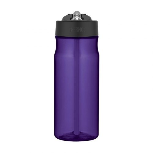 Thermos, Hidratáló kulacs szívószállal, lila, 530 ml