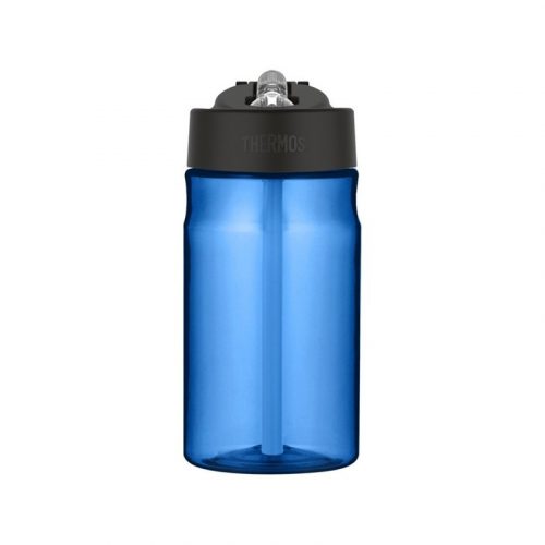 Thermos, Gyerek hidratáló kulacs szívószállal, kék, 350 ml