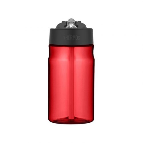 Thermos, Gyerek hidratáló kulacs szívószállal, piros, 350 ml