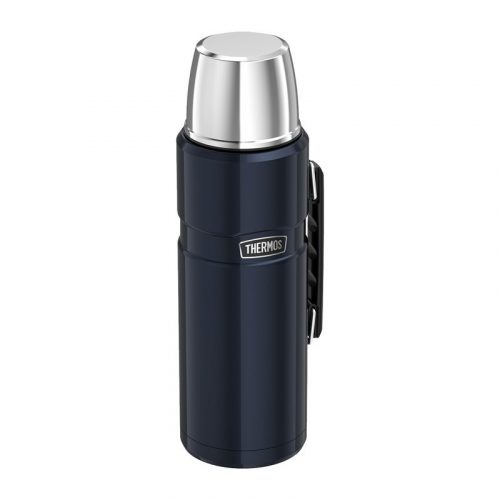 Thermos, Termosz italokhoz, fogóval, sötétkék, 2 L