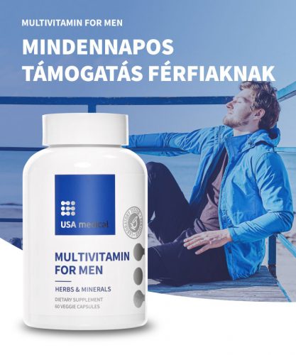 Férfi Multivitamin növényi kivonatokkal 60 db