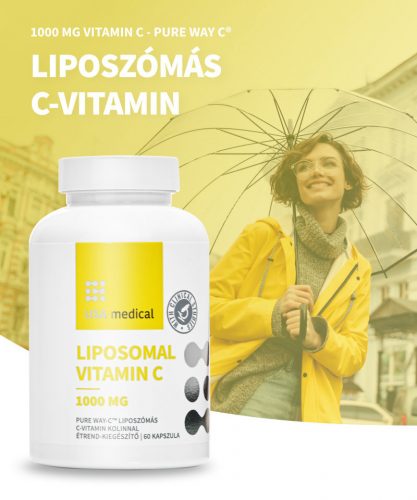 Liposzómás C-vitamin 1000 mg Pure Way-C™ 60 db