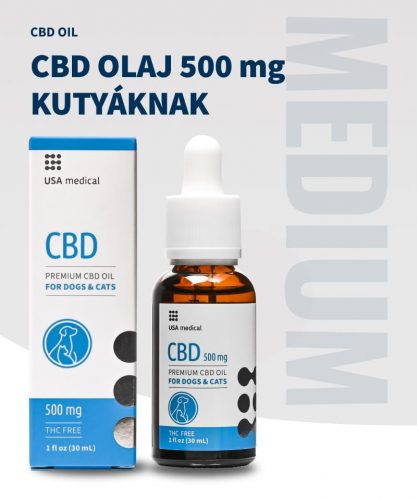 CBD olaj kutyáknak 500 mg CBD / 30 ml