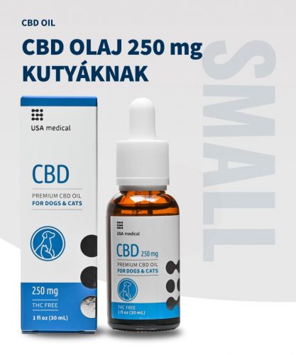 CBD olaj kutyáknak 250 mg CBD / 30 ml